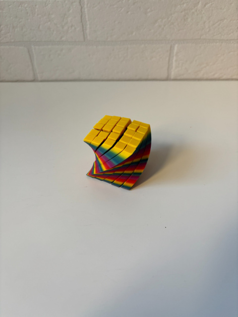Figurka Spiral sensoryczna 3d, Rainbow Tropical Figurka Spiral sensoryczna 3d, Rainbow Tropical