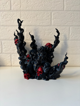 Stojak podstawka na pada SPOOKY, Navy-red